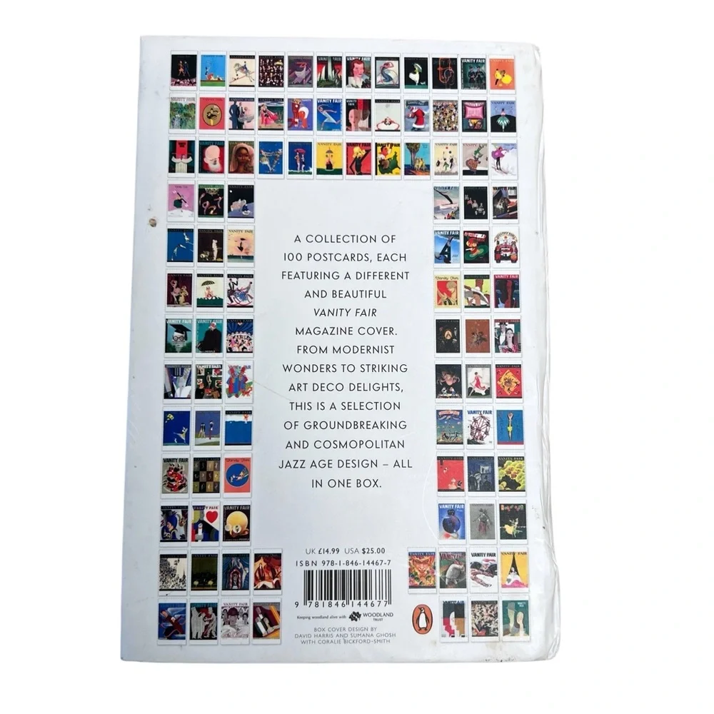 Vanity Fair Vintage Postcards 100 Classic Covers – 80 Postcards‎ in Box